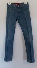 Levis 511 Skinny Red Tab Girls Size 14 27x27 Denim Blue Jeans Pre-owned