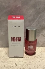Maelys TOO-FINE Clinically Proven Face Sculpting Serum 15 mL. / 0.5 Fl. Oz. NIB 