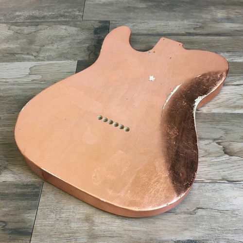 FRANCHIN Mars Gitarrenkörper Relic Aged METALLIC LEAF Erle T-Typ *MADE TO ORDER - Bild 6 von 22