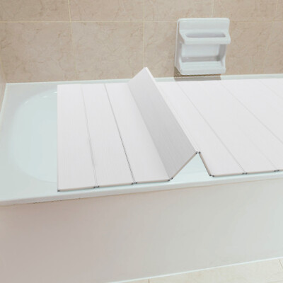 Faltbare Badewannenabdeckung Badewannenbrett Ablage Badewannenablage 170x70 cm