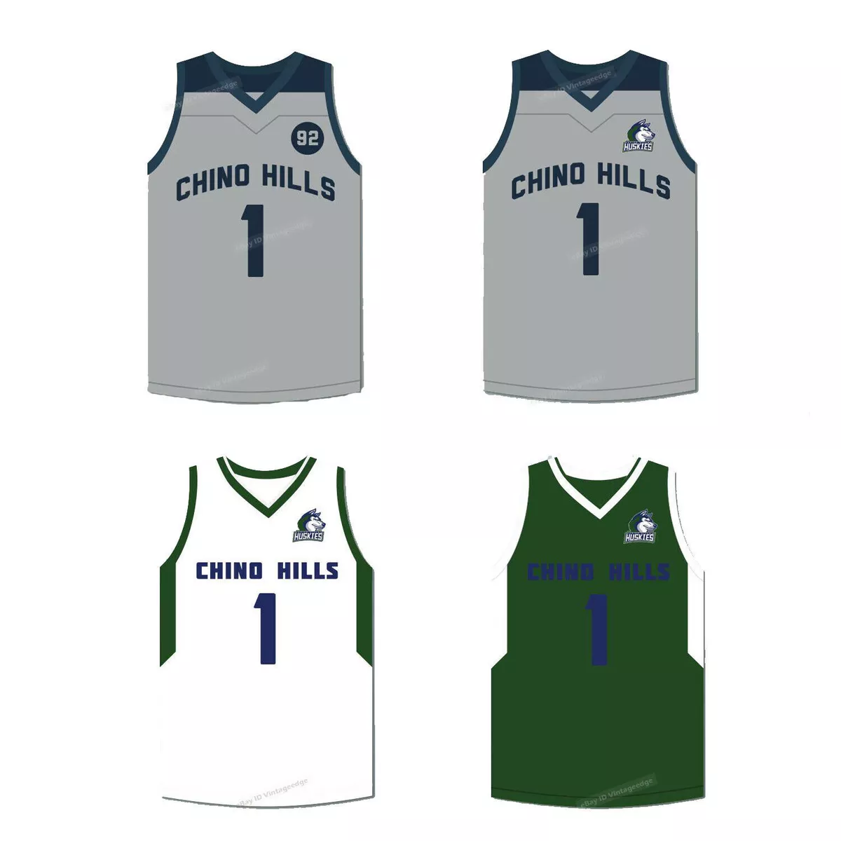 Exclusive LaMelo Ball #1 Chino Hills High School Basketball Jersey