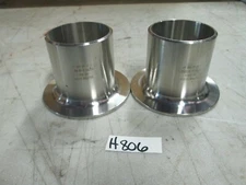 Stub End Butt Weld SPI MSS-SP-43A K1404+ A/SA40 WP-W 316/316 Lot of 2 (New)