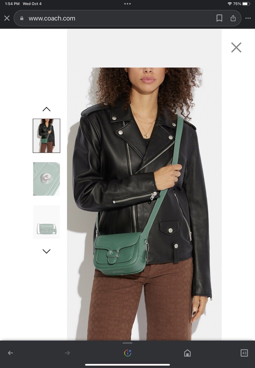 COACH(コーチ) ショルダーバッグ タビー メッセンジャー 19 CK955 グリーン レザー COACH Tabby Messenger 19 Crossbody Bag CK955 Bright Green Teal | eBay