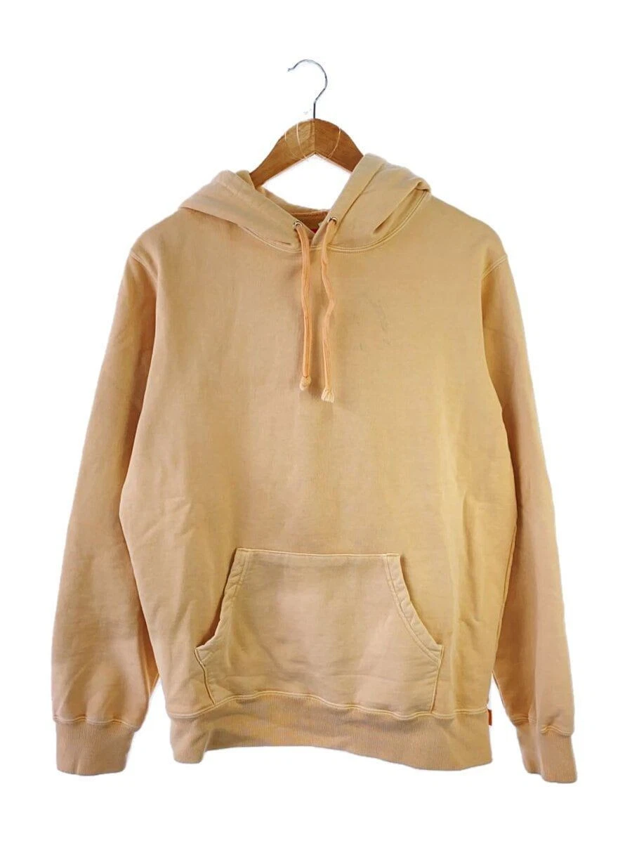 Sweat à capuche overdied Supreme S coton beige uni occasion