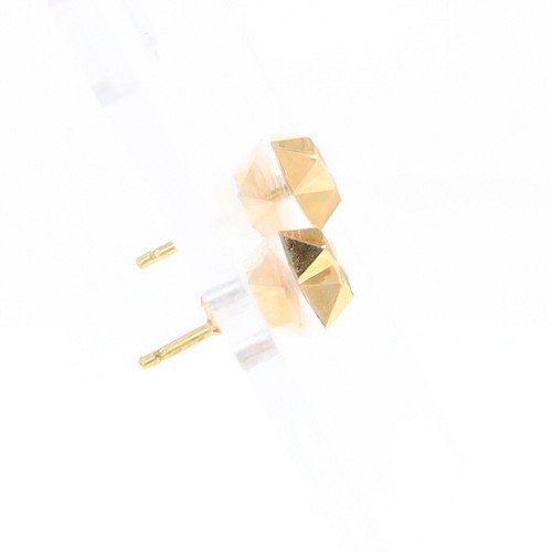Gold Starburst Stud Earrings GV184050 - Picture 5 of 12