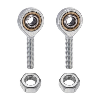 2Pcs M6 Ball Head Joint Rod End Bearing, M6x1.0 Right Hand Thread