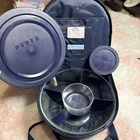 Pyrex Portables 7404-S 4.5qt Round Fluted Bowl Divider / Dip Bowl / Bag/Ice Pack