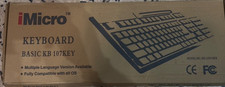 iMicro KB-US819EB KEY Wired USB Keyboard