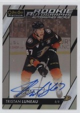 2024 O-Pee-Chee Platinum 2023-24 Update Rookie Rainbow Tristan Luneau Auto 06wk