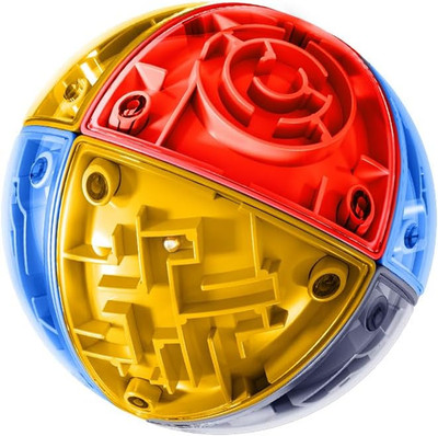 3D Maze Cube,Color Matched Game, Kids Toy with Logical Reasoning, Education Sens
