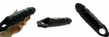 Penishülle Dauerkondom XXL Black Mamba Cock Sheath 16 x 5 cm Penismanschette