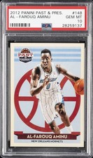 2012 PANINI PAST & PRESENT #148 AL-FAROUQ AMINU PSA 10