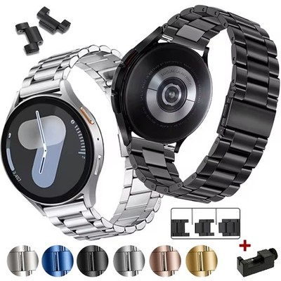 20/22mm Edelstahl Metall Armband für Amazfit GTR 4 3 Pro GTS 4 3 2 Mini Bip  6 5