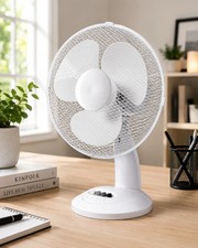Image of Daewoo 12 Inch Oscillating Desk Fan