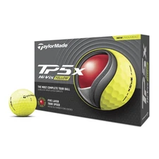 TaylorMade 2024 TP5x Yellow Golf Balls (2 Dozen)