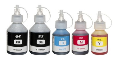 BT6000/BT5000 5PK Ink Bottle for Brother DCP-T220/T226/T310 MFC-T810W HL-T4000DW