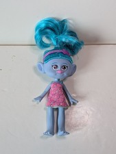 Trolls Band Together Trendsetting Fashion Doll Vibrant Blue Hair - Chenille 8"