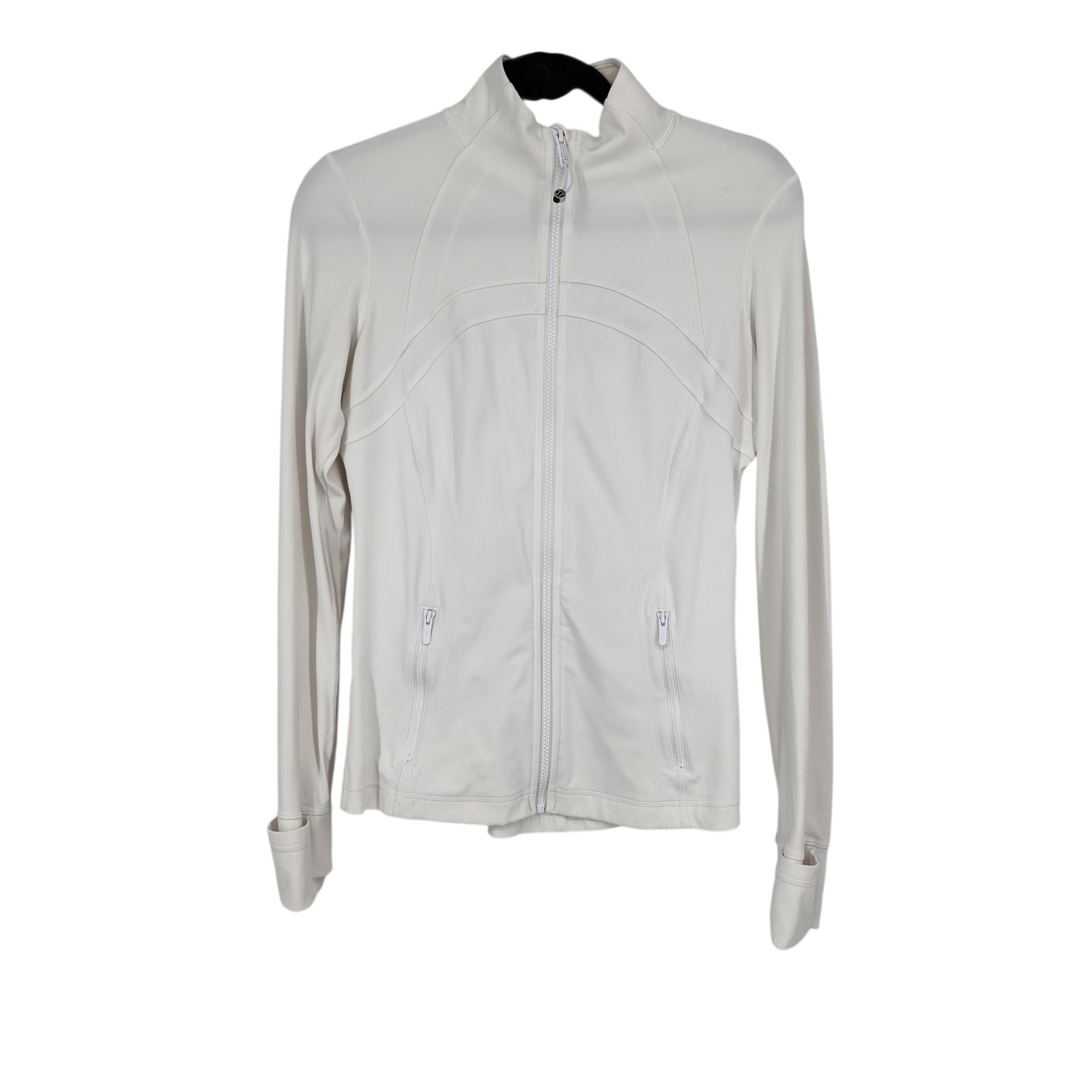 Lululemon White Opal Define Jacket Size 8 - Lightweight & Stylish