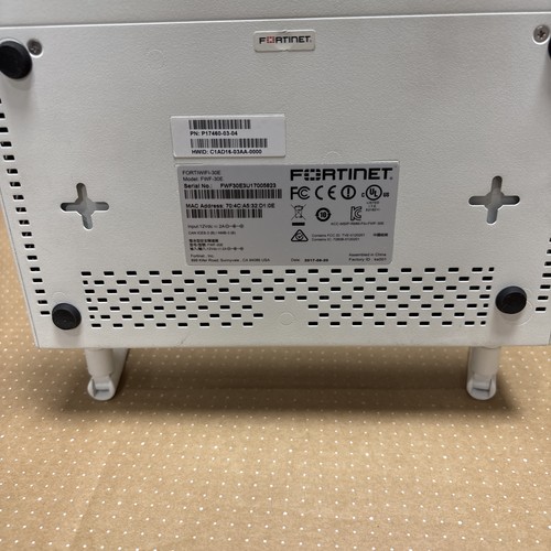 Fortinet FortiWiFi FWG-30E High Performance UTM Firewall - With PSU FortiGate - Afbeelding 4 van 6