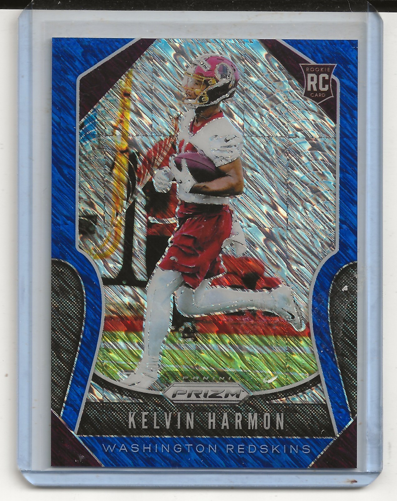 Kelvin Harmon Panini Prizm #363 Blue Shimmer