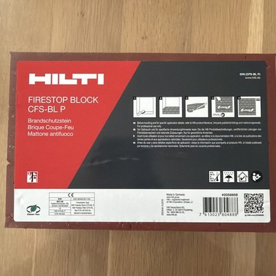 Hilti CFS-BL-P Brandschutz Stein, 5 Stück 