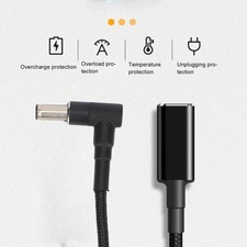 USB C to DC Adapter PD 100W Type C to DC 6.0x0.6mm Adapter Laptop Charging Cord