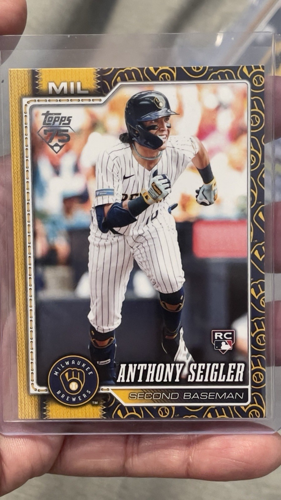 2026 Topps Series 1 ANTHONY SEIGLER RC #286 Team Color Border Variation SP