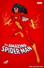 AMAZING SPIDER-MAN #22 DAVID NAKAYAMA COLOR BLOCK RED VARIANT (MARVEL 2026)