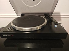 ROTEL RP-855 Turntable Belt Drive Record Player Black (Spares Or Repairs)