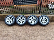 VOLKSWAGEN VW PASSAT B8 SET OF 4 16'' ALLOY WHEELS WITH TYRES 3G0601025A