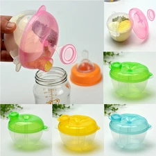 Formula Container Storage 3 Dose of Baby Feeding Pot Milk Powder Dispenser