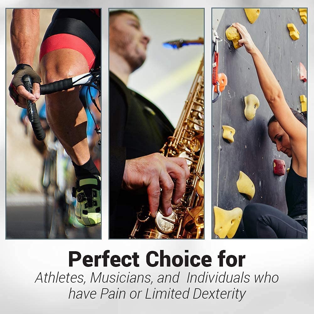 Logest 2 Pack Twist Hand Exerciser Bars - Flexible Bar Arm Strengthener - Ten...