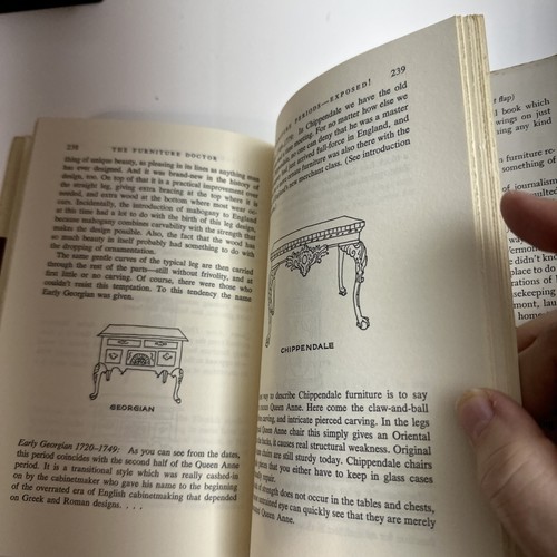 THE FURNITURE DOCTOR by George Grotz 1962 Hardcover 90 Illustrations Refinishing - Picture 14 of 15