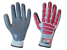 Image of Scan - Anti-Impact Latex Cut 5 Gloves - Extra Extra Large (Size 11)