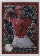 2021 Panini Prizm Draft Picks Red Velocity Prizm Ian Moller #PDP103 0u66