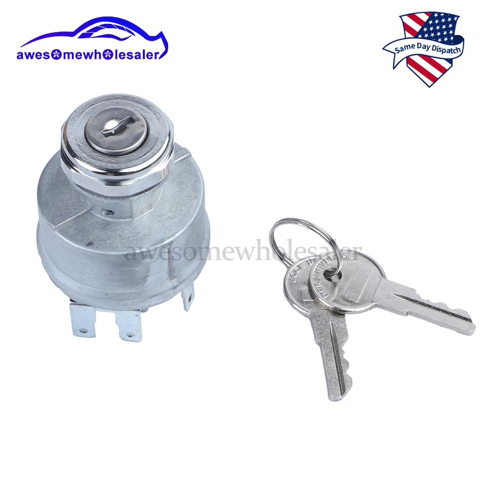 Interruptor de llave de encendido para Jeep International Harvester 1000A 1000B 1000C 1000D Foto 4 de 4