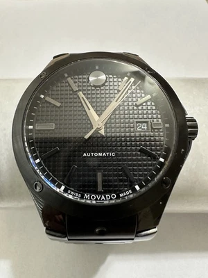 Movado Automatic Stainless Steel Swiss Men's Watch Vintage