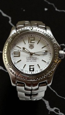 TAG HEUER Link WT5111 White Dial Watch | eBay