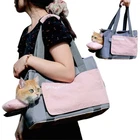 Small Dog Carrier Purse, Adjustable Lightweight Cat Carrier For Pet Under 15 lbs