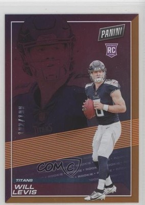 2023 Panini Player of the Day Rookies Orange 102/199 Will Levis #WL RC 0b3