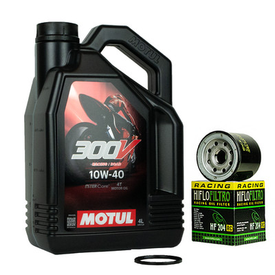 Yamaha YZF-R1 07-20 Öl Racing Ölfilter Motul 300V FactoryLine 10w40 RN19 RN22