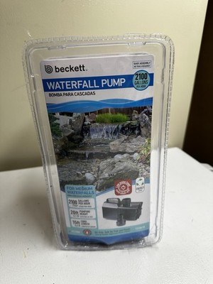 BECKETT 2100 GPH Submersible Waterfall Pump New