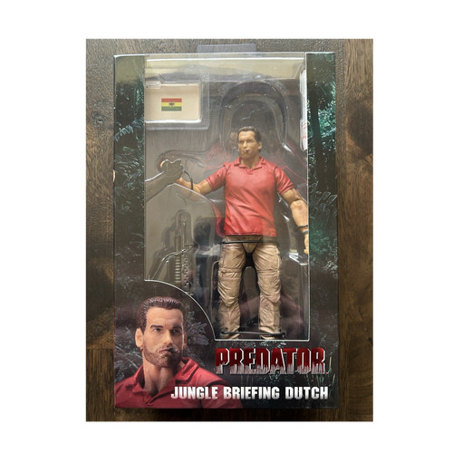 NECA Predator 30th Anniversary Jungle Briefing Dutch Figure 2017