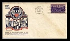 Dr Jim Stamps First Day Cover States Ratify Constitution 1938 Pavois Cachet