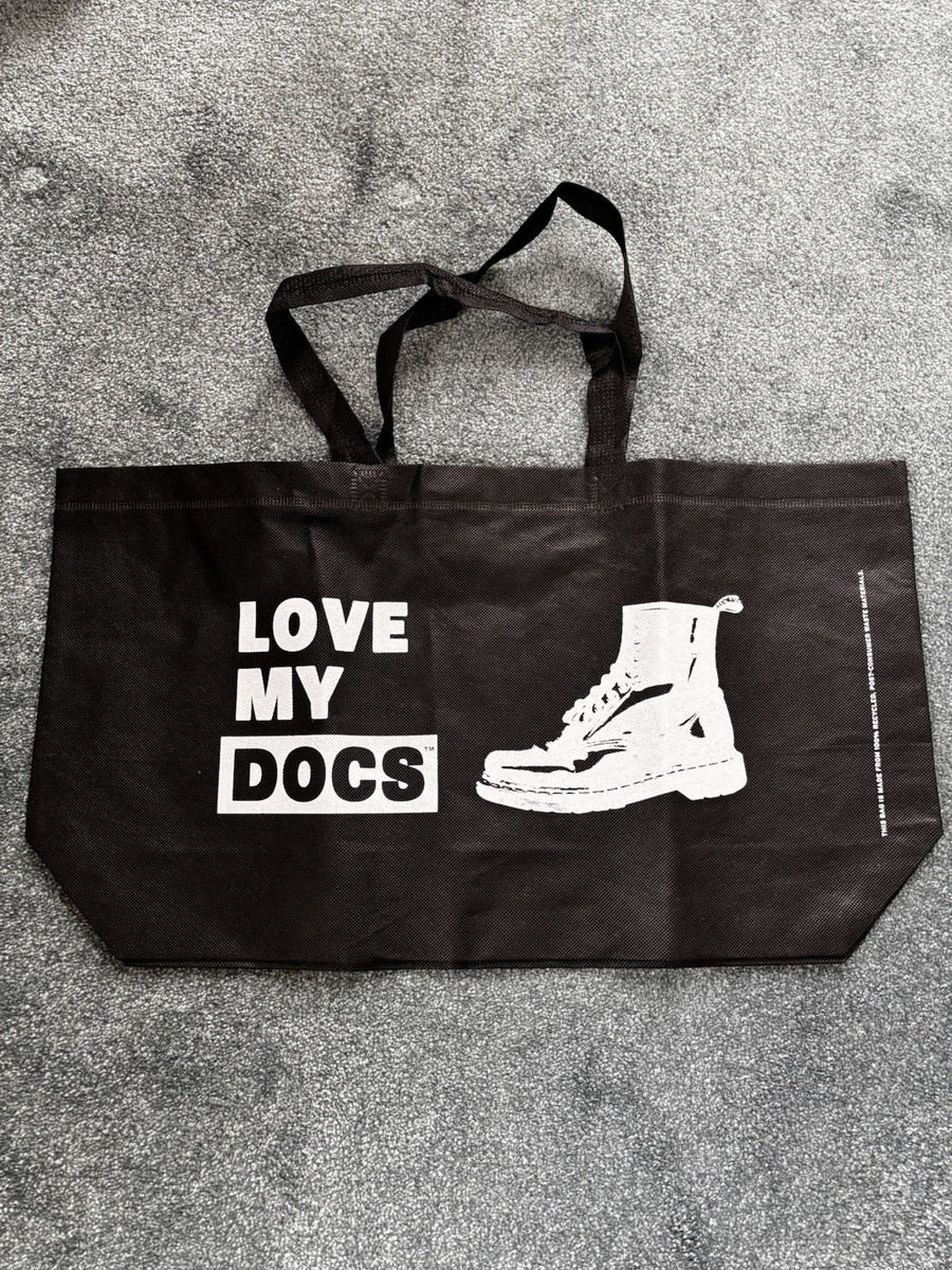 DR MARTENS TOTE BAG CANVAS LOVE MY DOCS | eBay UK