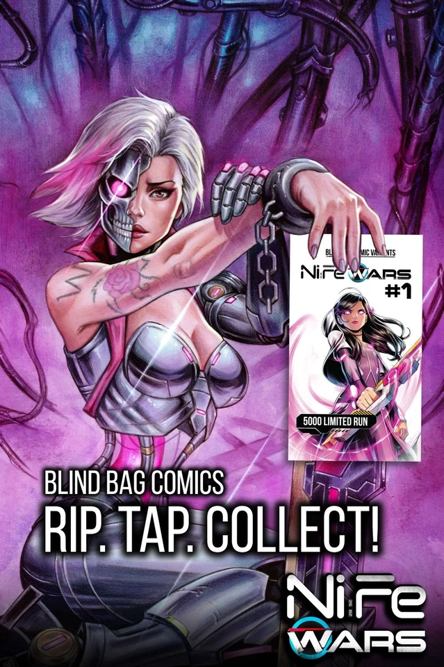 NiFe WARS Blind Bag Comic RIPS! | TAP AND COLLECT!