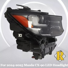 Right LED Headlights For Mazda CX-5 CX90 CX-9 2022-2025 LED Adaptive AFS W/ DRL