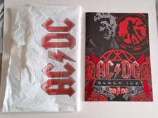 AC/DC BLACK ICE  TOUR PROGRAMME UK TOUR  2008/9 WITH CARRIER BAG