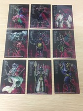 Shin Megami Tensei Digital Devil Story Chronicle Visual Trading Card 9 set lot