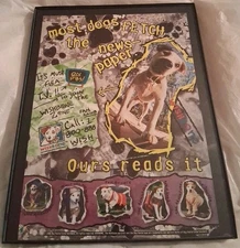 Wishbone PBS Show  Framed Print Ad 1996 8.5x11